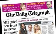 The Daily Telegraph es el superviviente tamaño sábana más rentable 