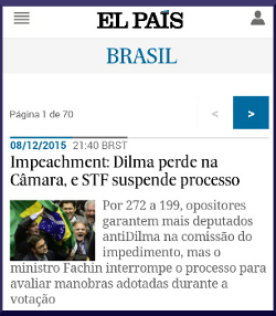 “El País” ya es el noveno diario digital de Brasil