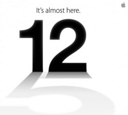 Anuncio de la presentación el nuevo Iphone 5. (Foto: Apple)