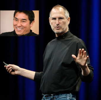 Guy Kawasaki y Steve Jobs