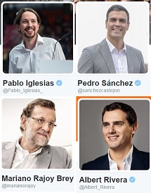 Pablo Iglesias, el líder mejor valorado en Twitter