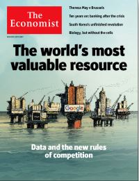 Portada de The Economist sobre la Data Economy
