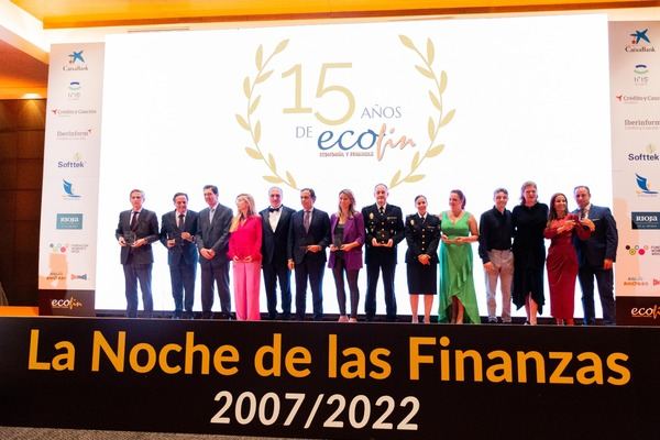 Foro ECOFIN concede los premios TITANES DE LAS FINANZAS a 10 entidades españolas innovadoras