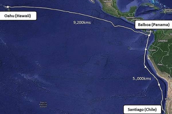 Alcatel-Lucent enlazará con cable submarino a América del Sur con el Pacífico