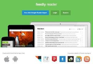 Plataforma web 'Feedly'