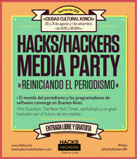 Hacks/hackers Media Party llega a Buenos Aires