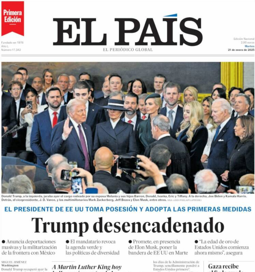 “El País” no está para fiestas