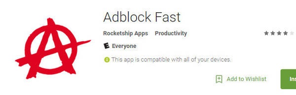 Adblock Fast vuelve a la Play Store